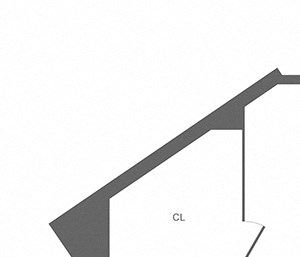 large one bedroom, den, balcony